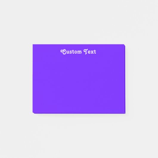 Aangepaste Violet/Indigo Post-it® Notes (Voorkant)