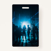 Aangepaste VIP All-Access Concert Event Pass Vrouw Badge (Achterkant)