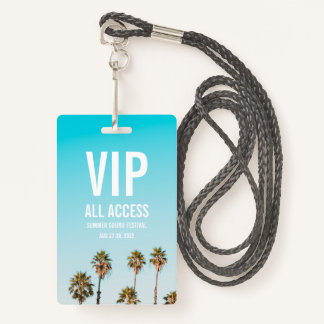 Aangepaste VIP All Access Festival Pass Concern Ba Badge