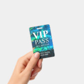 Aangepaste VIP QR-code evenement confetti badge (Handheld)