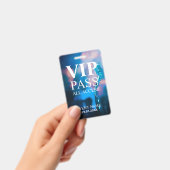 Aangepaste VIP QR Code Event Bokeh Badge (Handheld)