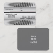 aangepaste visitekaartjes (Voorkant / Achterkant)