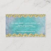 Aangepaste Visitekaartjes maken, gepersonaliseerd (Achterkant)