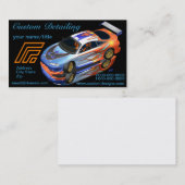 Aangepaste Visitekaartjes voor automatische inform (Voorkant / Achterkant)