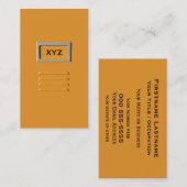 Aangepaste visitekaartjes voor bestandskabinetten (Voorkant / Achterkant)