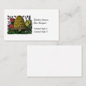 Aangepaste visitekaartjes voor bijenhouders (Voorkant / Achterkant)