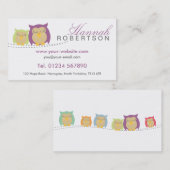 Aangepaste Visitekaartjes voor boomkorren (Voorkant / Achterkant)