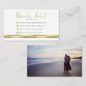 Aangepaste Visitekaartjes voor Brooke D (Voorkant / Achterkant)