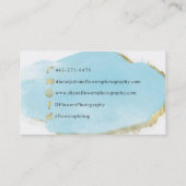 Aangepaste Visitekaartjes voor Diane (Achterkant)