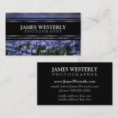 Aangepaste Visitekaartjes voor fotografen (Voorkant / Achterkant)