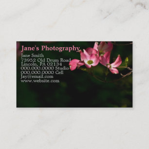 Aangepaste Visitekaartjes voor fotografie