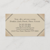 Aangepaste visitekaartjes voor het inpakken van ge (Achterkant)