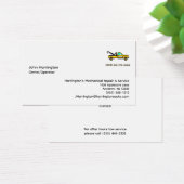 Aangepaste Visitekaartjes voor mechanische-service (Bureau)