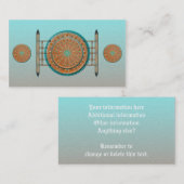 Aangepaste Visitekaartjes voor zuidwestelijk gebru (Voorkant / Achterkant)