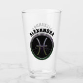 Aangepaste Vissen Glas (Voorkant)