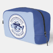 Aangepaste visverpakking Blauwe baasvisserij Toilettasje (Rechterhoek)