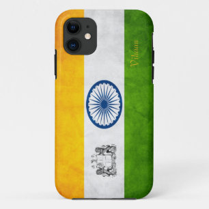 Aangepaste vlag Indiase iPhone Case