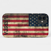 Aangepaste  vlag "Merica Flag" Case-Mate iPhone Case (Achterkant (horizontaal))