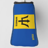 Aangepaste vlag op Monogram Barbados Golfheadcover (Draai 90)