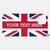 Aangepaste vlag Uniefactralies Case-Mate iPhone Case (Achterkant (horizontaal))