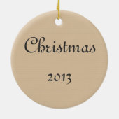 Aangepaste  vliegschetsen keramisch ornament (Achterkant)