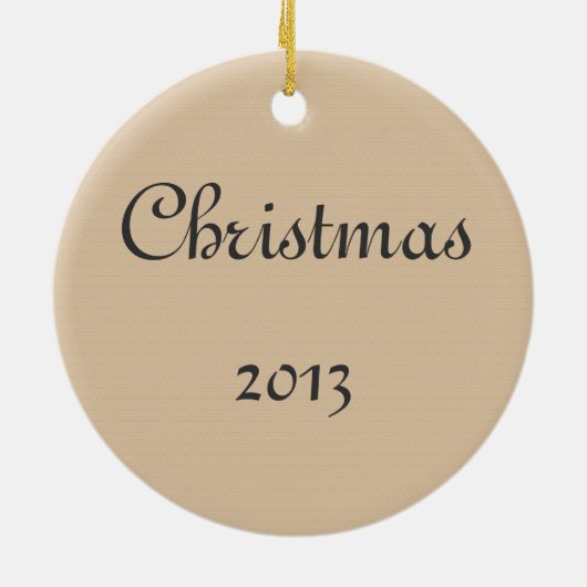 Aangepaste vliegschetsen keramisch ornament (Achterkant)