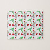 Aangepaste vlinder, Hummingbird en Ladybug Pattern Legpuzzel (Horizontaal)