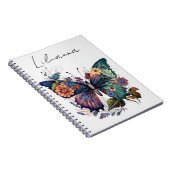 Aangepaste vlinder notitieboek (Rechterzijde)