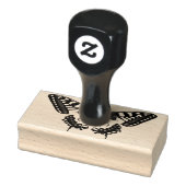 Aangepaste vlinder rubberstempel (Stempel)