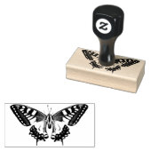 Aangepaste vlinder rubberstempel (Gestempeld)