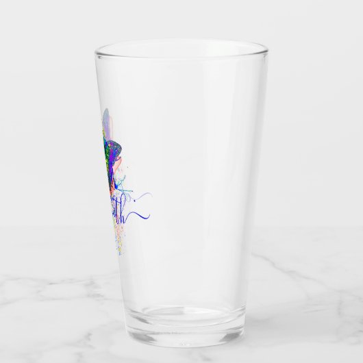 Aangepaste vlinderspaar glas (Links)