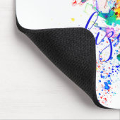 Aangepaste vlinderspaar muismat (Hoek)