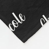 Aangepaste vlootsbank fleece deken (Hoek)