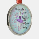 Aangepaste voedingskraker-versiering - Dew Drop Fa Metalen Ornament (Rechts)