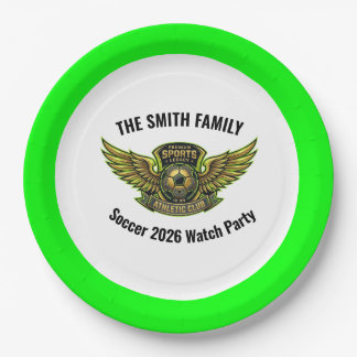 Aangepaste Voetbal 2026 Kijkfeest Papieren Bord