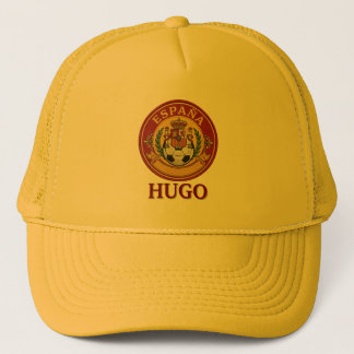 Aangepaste voetbal embleem Gepersonaliseerde naam  Trucker Pet