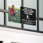 Aangepaste Voetbal Football Coaching Class Les Zwa Spandoek (Buitenkant Gebouw)