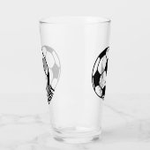 Aangepaste Voetbal Glas (Links)