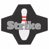 Aangepaste voetbal met bowlingpin-afdruk (Enkel)