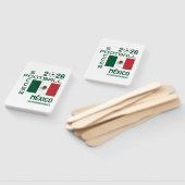 Aangepaste voetbal Mexico Handwaaier (Niet-gemonteerd)
