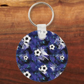 Aangepaste Voetbal Sleutelhanger (Achterkant)
