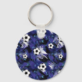 Aangepaste Voetbal Sleutelhanger (Achterkant)
