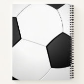 Aangepaste Voetbal Sportventilator Notitieboek (Achterkant)