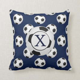 Aangepaste Voetballen voor monogram Kussen
