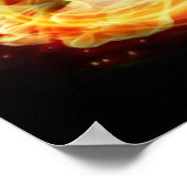 aangepaste voetballer kinderen zullen van houden poster (Hoek)