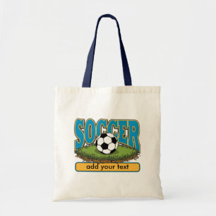 Aangepaste voettekst toevoegen tote bag