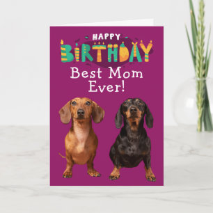 Aangepaste vogeldag Kaart Beste mama ooit