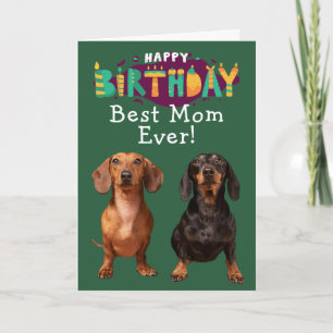 Aangepaste vogeldag Kaart Beste mama ooit
