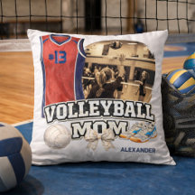 Aangepaste volleybalmoeder fotocollage