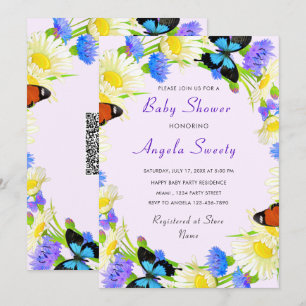 Aangepaste voorbeeld van baby shower uitnodiging m